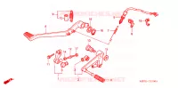 PEDALE per Honda XL 1000 VARADERO 2004