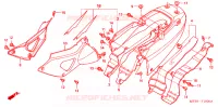 RIPARO SEDILE/COPERTURA LATO per Honda XL 1000 VARADERO 2004