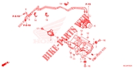 CILINDRO MAESTRO FRENO/MODULATORE ABS per Honda AFRICA TWIN 1100 DCT ADVENTURE SPORT 2023