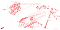 CATENA CAMMA/TENSIONE per Honda MSX 125 ABS 2022