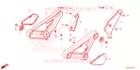 COPERTURA LATO  per Honda MSX 125 ABS 2022