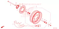 RUOTA ANTERIORE per Honda MSX 125 ABS 2022