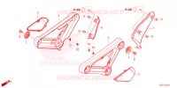 COPERTURA LATO  per Honda MSX 125 2023