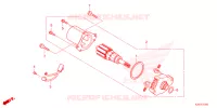 PIEDE D'APPOGGIO/BRACCIO AVVIATORE A TIRO per Honda MSX 125 2023