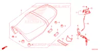 SEDILE/RIPARO SEDILE per Honda MSX 125 2023