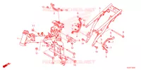 CORPO TELAIO per Honda MSX 125 2023