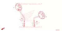 LUCE BAULE CON SPECCH. per Honda MSX 125 2023