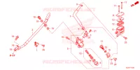 MAESTRO FRENO POSTERIORE CILINDRO per Honda MSX 125 2023