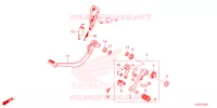 PEDALE per Honda MSX 125 2023