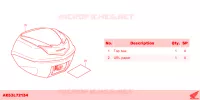 BAULETTO B *NHC61P* per Honda SH 150 3ED 2023