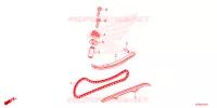 CATENA CAMMA/TENSIONE per Honda SH 150 3ED 2023