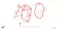 COPERTURA TESTA CILINDRO per Honda SH 150 3ED 2023
