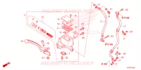 FRENO MAESTRO ANTERIORE CILINDRO per Honda SH 150 3ED 2023