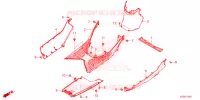 GRADINO PAVIMENTO/COPERTURA SOTTO per Honda SH 150 3ED 2023