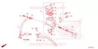 MAESTRO FRENO POSTERIORE CILINDRO per Honda SH 150 3ED 2023