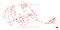 SMORZATORE SCARICO  per Honda SH 150 3ED 2023