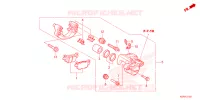 CALIBRO FRENO POSTERIORE per Honda SH 125 SPORTY TOP BOX 2023