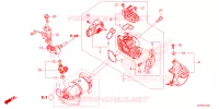 CORPO FARFALLATO per Honda SH 125 SPORTY TOP BOX 2023