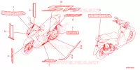 MARCHIO(1) per Honda SH 125 SPORTY TOP BOX 2023