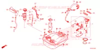 SERBATOIO COMBUSTIBILE  per Honda SH 125 SPORTY TOP BOX 2023