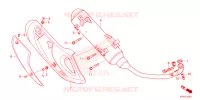 SMORZATORE SCARICO  per Honda SH 125 SPORTY TOP BOX 2023