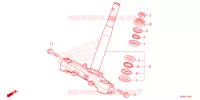 FORCELLA ANTERIORE/GAMBA STERZO per Honda SH 125 SPORTY 4ED 2023