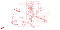 MAESTRO FRENO POSTERIORE CILINDRO per Honda SH 125 SPORTY 4ED 2023