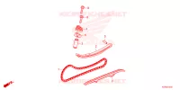 CATENA CAMMA/TENSIONE per Honda SH 125 SMART TOP BOX 2023