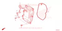 COPERTURA TESTA CILINDRO per Honda SH 125 SMART TOP BOX 2023