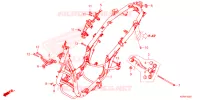 CORPO TELAIO per Honda SH 125 SMART TOP BOX 2023