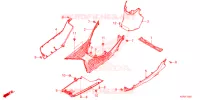 GRADINO PAVIMENTO/COPERTURA SOTTO per Honda SH 125 SMART TOP BOX 2023