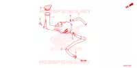 SERBATOIO DI RISERVA per Honda SH 125 SMART TOP BOX 2023