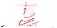 CATENA CAMMA/TENSIONE per Honda SH 125 4ED 2023