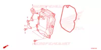 COPERTURA TESTA CILINDRO per Honda SH 125 4ED 2023