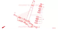 FORCELLA ANTERIORE/GAMBA STERZO per Honda SH 125 4ED 2023