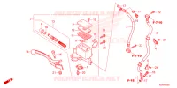 FRENO MAESTRO ANTERIORE CILINDRO per Honda SH 125 4ED 2023