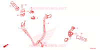 LEVA MANIGLIA/INTERRUTTORE/CAVO(1) per Honda SH 125 4ED 2023