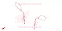 LUCE BAULE CON SPECCH. per Honda SH 125 4ED 2023