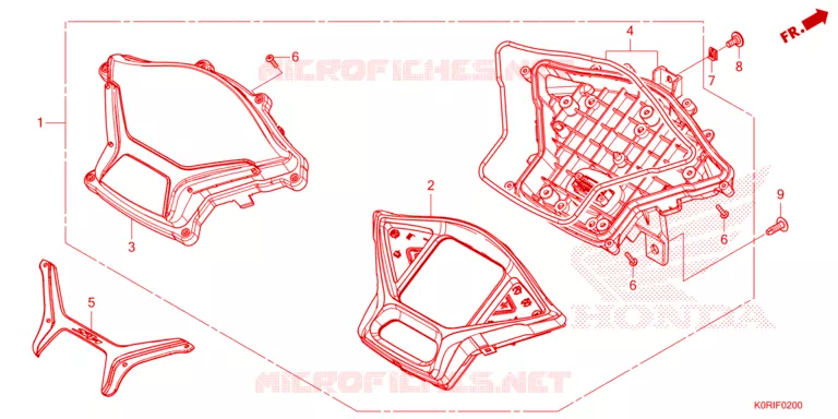 INDICATORE(1) Honda SCOOTER 125 SH 2023  SH125ADP
