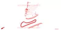 CATENA CAMMA/TENSIONE per Honda SH 150 SPORTY 2ED 2023