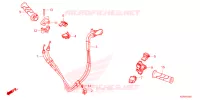 LEVA MANIGLIA/INTERRUTTORE/CAVO(1) per Honda SH 150 SPORTY 2ED 2023