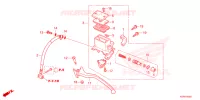MAESTRO FRENO POSTERIORE CILINDRO per Honda SH 150 SPORTY 2ED 2023