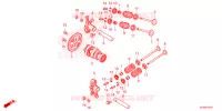 ALBERO A CAMME/VALVOLA per Honda SH 150 SPORTY 5ED 2023