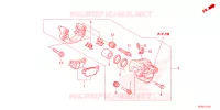 CALIBRO FRENO POSTERIORE per Honda SH 150 SPORTY 5ED 2023