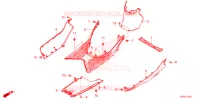 GRADINO PAVIMENTO/COPERTURA SOTTO per Honda SH 150 SPORTY 5ED 2023
