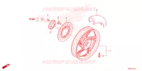 RUOTA POSTERIORE per Honda SH 150 SPORTY 5ED 2023