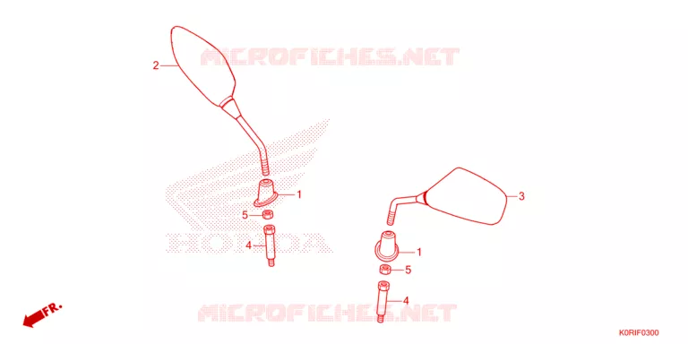 LUCE BAULE CON SPECCH. Honda SCOOTER 150 SH 2023  SH150AD2P