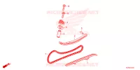 CATENA CAMMA/TENSIONE per Honda SH 150 SPORTY ED 2023