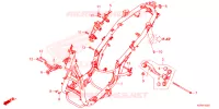 CORPO TELAIO per Honda SH 150 SPORTY ED 2023