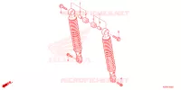 CUSCINO POSTERIORE per Honda SH 150 SPORTY ED 2023